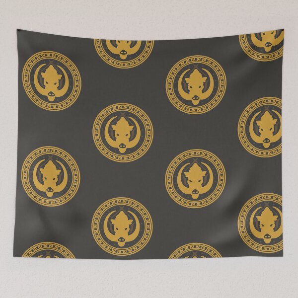 Item preview, Percy Jackson "Ares" Cabin Emblem (Brown Background) designed and sold by jamierachelz.