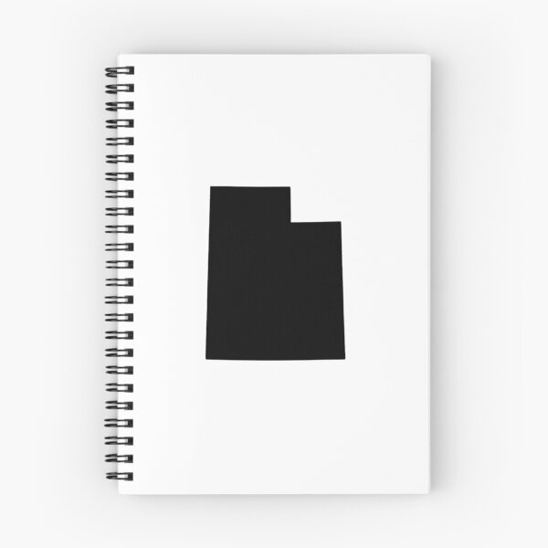 Item preview, Utah Map Silhouette – Minimal Black designed and sold by Paper Drip.