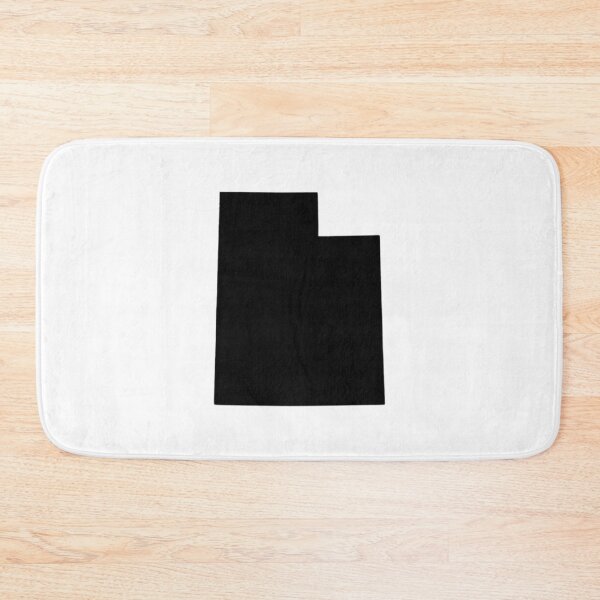 Item preview, Utah Map Silhouette – Minimal Black designed and sold by Paper Drip.