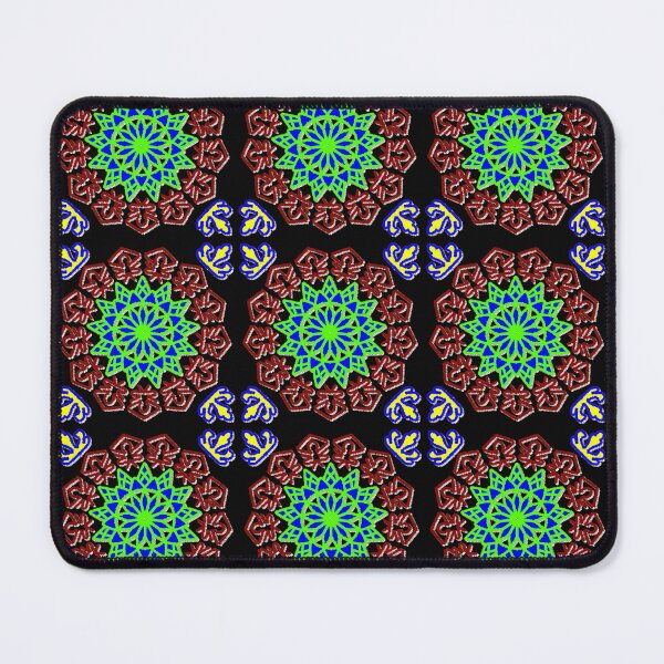 Item preview, "Star-Centered Mandala with Abstract Pentagonal Figures" designed and sold by nighttime1990.
