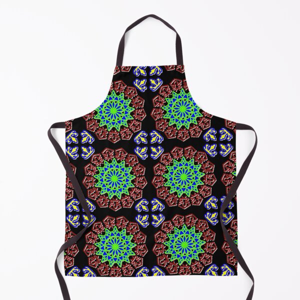 Item preview, "Star-Centered Mandala with Abstract Pentagonal Figures" designed and sold by nighttime1990.