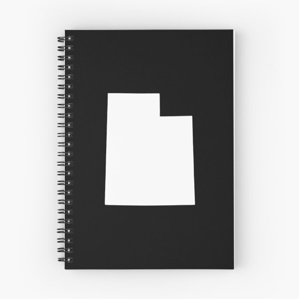 Item preview, Utah Map Silhouette – Minimal White designed and sold by Paper Drip.