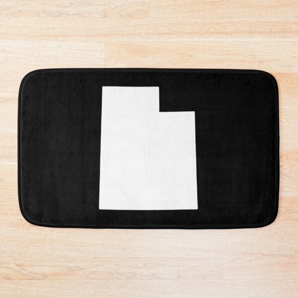 Item preview, Utah Map Silhouette – Minimal White designed and sold by Paper Drip.