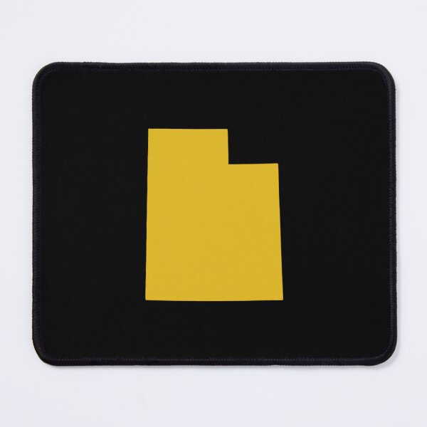 Item preview, Utah Map Silhouette – Minimal Yellow designed and sold by Paper Drip.