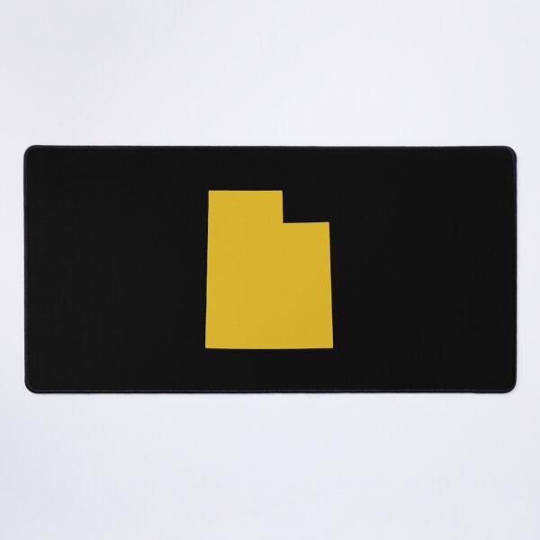 Item preview, Utah Map Silhouette – Minimal Yellow designed and sold by Paper Drip.