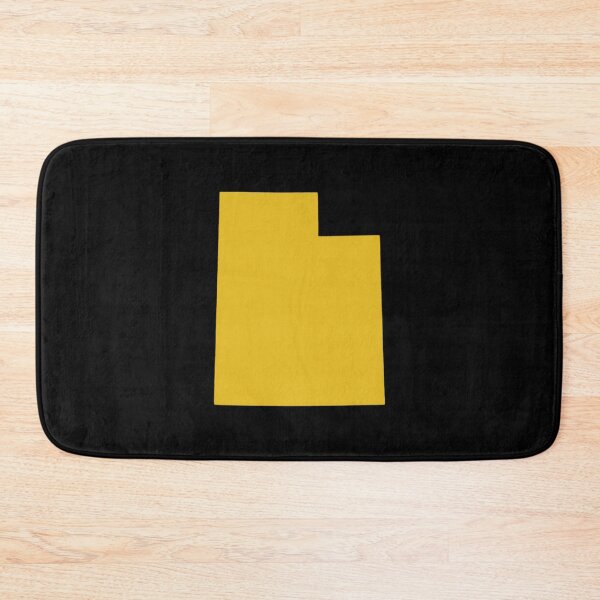 Item preview, Utah Map Silhouette – Minimal Yellow designed and sold by Paper Drip.