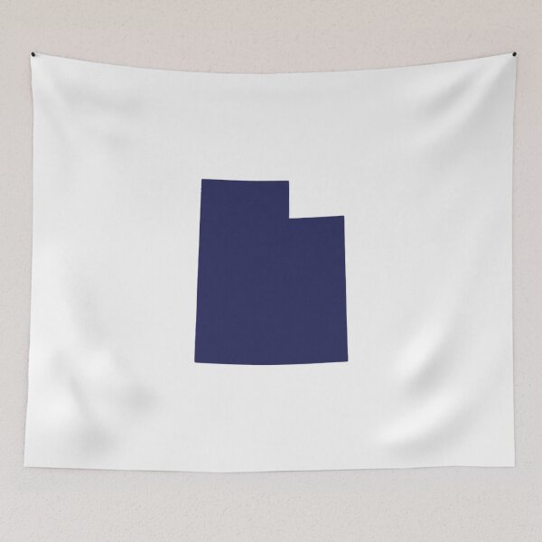 Item preview, Utah Map Silhouette – Minimal Black and White designed and sold by Paper Drip.