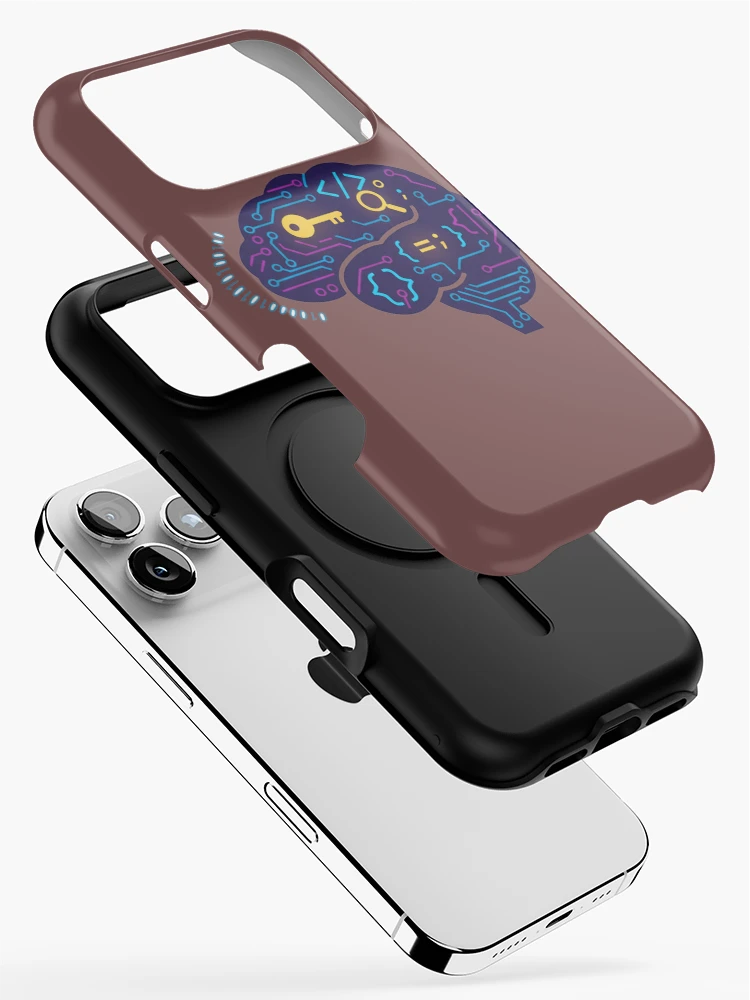 Thumbnail 2 of 4, iPhone Case, Abstract Programming Mind designed and sold by Master4art.
