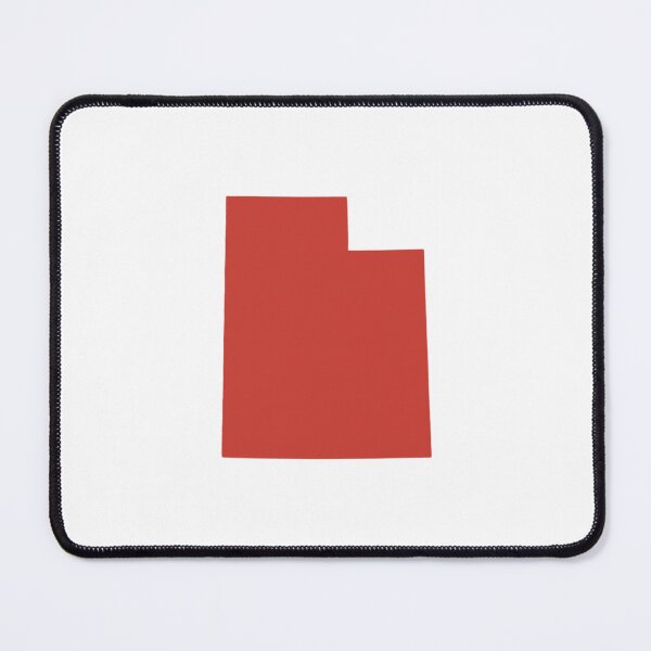 Item preview, Utah Map Silhouette – Minimal Maroon designed and sold by Paper Drip.