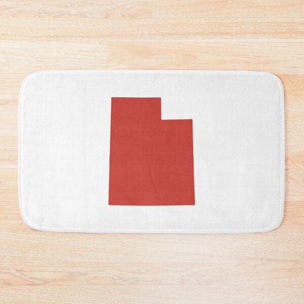 Item preview, Utah Map Silhouette – Minimal Maroon designed and sold by Paper Drip.