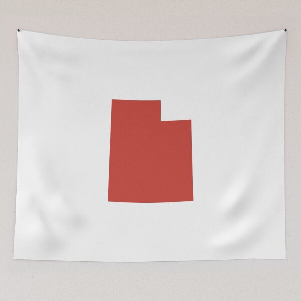 Item preview, Utah Map Silhouette – Minimal Maroon designed and sold by Paper Drip.