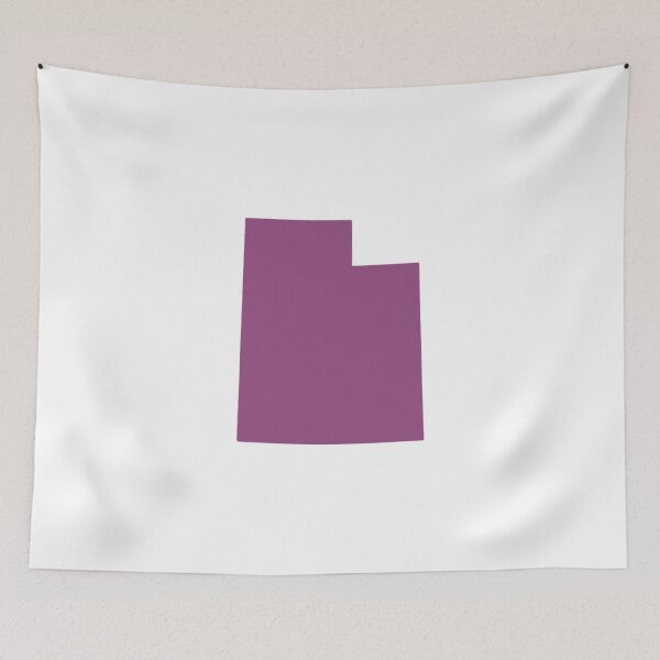 Item preview, Utah Map Silhouette – Minimal Purple designed and sold by Paper Drip.