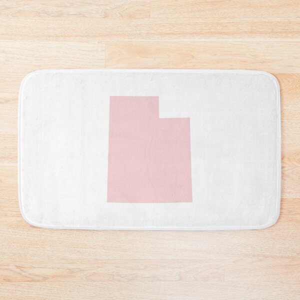 Item preview, Utah Map Silhouette – Minimal Pink designed and sold by Paper Drip.