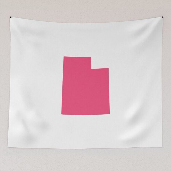 Item preview, Utah Map Silhouette – Minimal Pink designed and sold by Paper Drip.