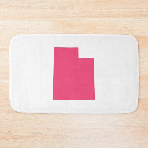Item preview, Utah Map Silhouette – Minimal Pink designed and sold by Paper Drip.