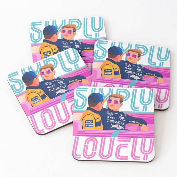 Item preview, Simply Lovely – Max Verstappen Pop Art F1 Illustration designed and sold by deezTs.