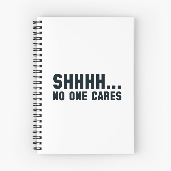 Item preview, no one cares designed and sold by designing01Ar3.