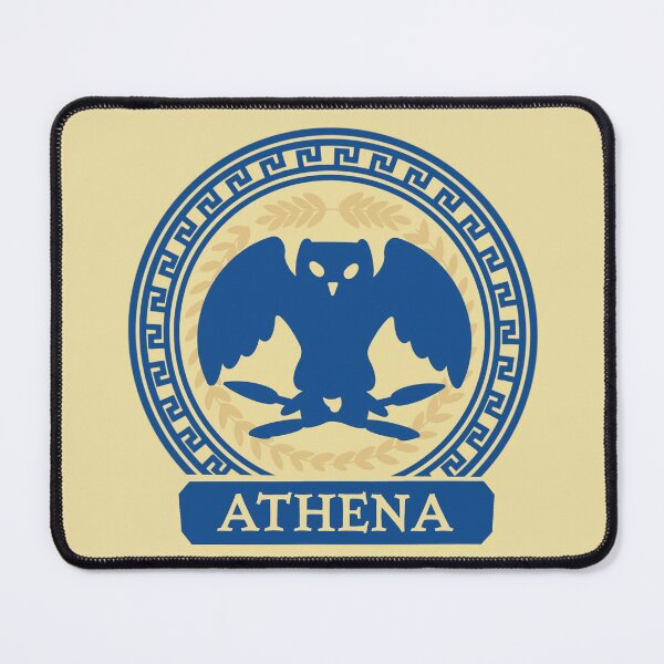 Item preview, Percy Jackson "Athena" Cabin Nameplate (Yellow Background) designed and sold by jamierachelz.