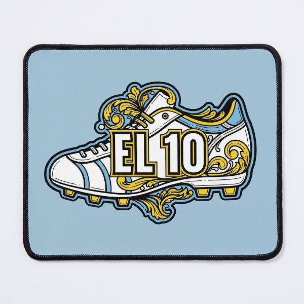 Item preview, El 10 Argentina Football Soccer Fileteado Porteno Art designed and sold by KiwiRider.