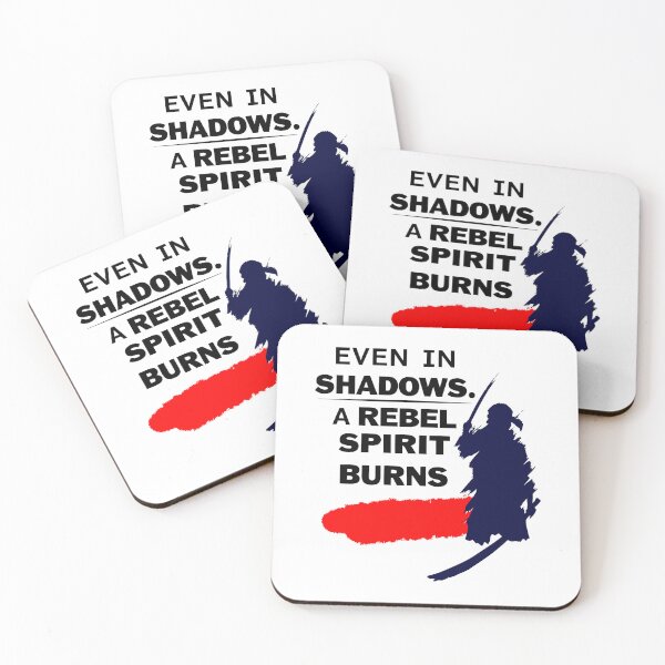 Item preview, Even in shadows, a rebel spirit burns. designed and sold by Weird Broken Art.