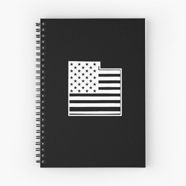 Item preview, Utah USA Flag Silhouette – Stars and Stripes State Outline designed and sold by Paper Drip.