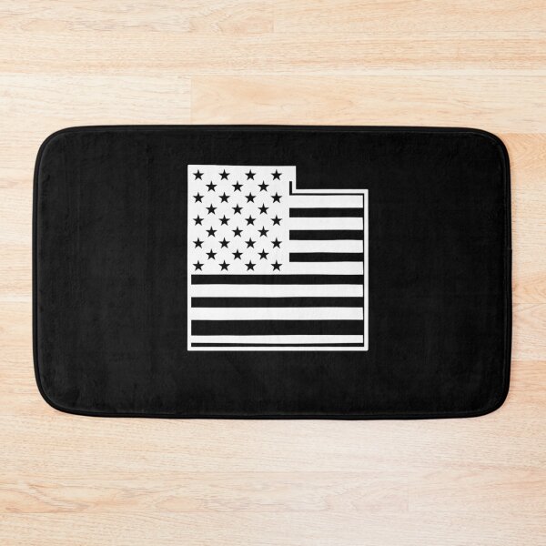 Item preview, Utah USA Flag Silhouette – Stars and Stripes State Outline designed and sold by Paper Drip.