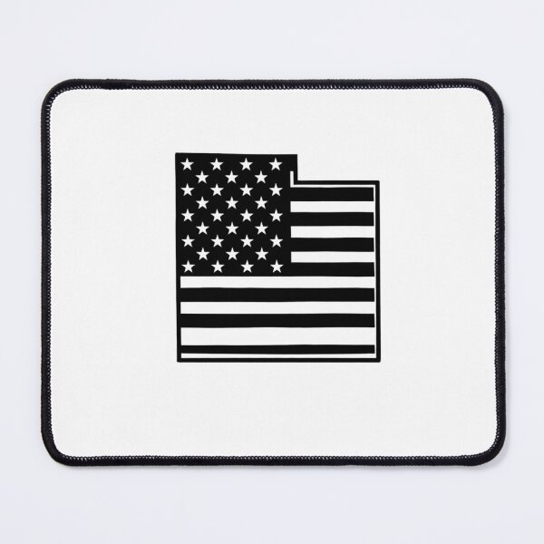 Item preview, Utah USA Flag Silhouette – Stars and Stripes State Outline designed and sold by Paper Drip.