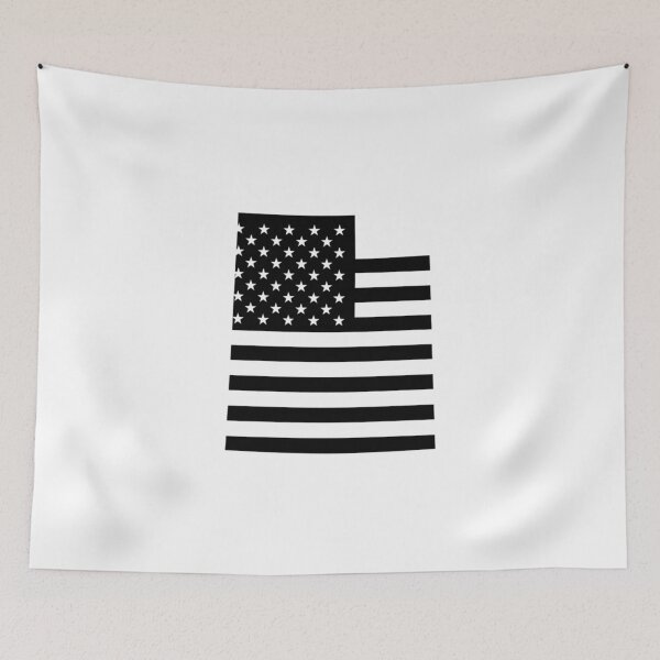 Item preview, Utah USA Flag Silhouette – Stars and Stripes State Outline designed and sold by Paper Drip.