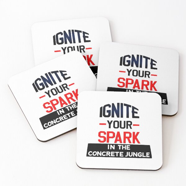 Item preview, Ignite your spark in the concrete jungle. designed and sold by Weird Broken Art.