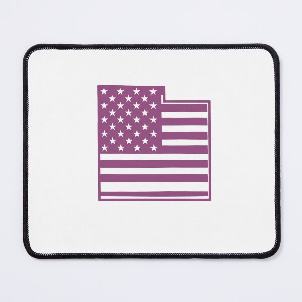 Item preview, Utah USA Flag Silhouette – Stars and Stripes State Outline designed and sold by Paper Drip.