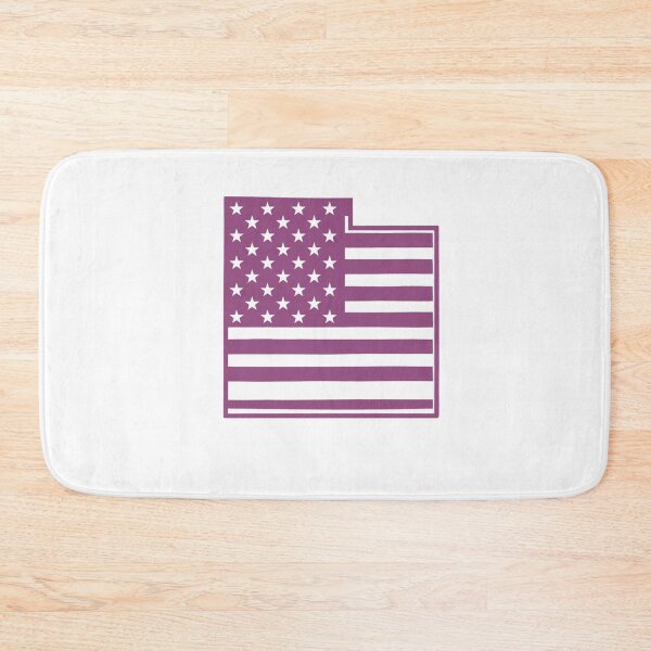 Item preview, Utah USA Flag Silhouette – Stars and Stripes State Outline designed and sold by Paper Drip.