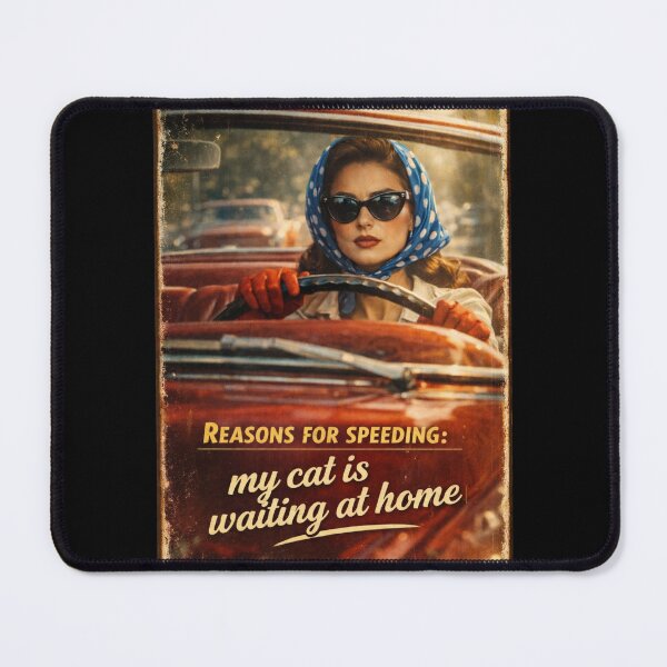 Item preview, Reasons for speeding: my cat is waiting at home designed and sold by Galskap.
