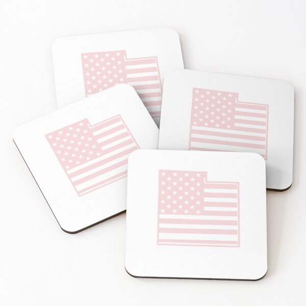Item preview, Utah USA Flag Silhouette – Stars and Stripes State Outline designed and sold by Paper Drip.