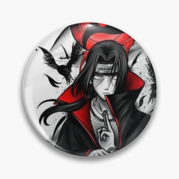 Item preview, Dark Ninja Eyes Anime Art | Red Black Shinobi Illustration | Gothic Manga Style Design designed and sold by Shanu143.