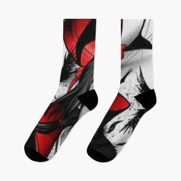 Item preview, Dark Ninja Eyes Anime Art | Red Black Shinobi Illustration | Gothic Manga Style Design designed and sold by Shanu143.