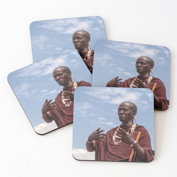 Item preview, Maasai Man In Tanzania designed and sold by Kay Brewer.