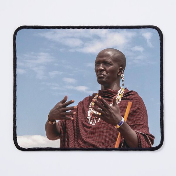 Item preview, Maasai Man In Tanzania designed and sold by Kay Brewer.