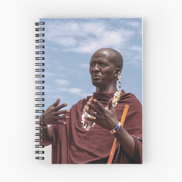 Item preview, Maasai Man In Tanzania designed and sold by Kay Brewer.