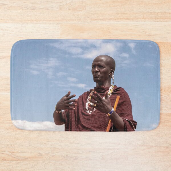 Item preview, Maasai Man In Tanzania designed and sold by Kay Brewer.