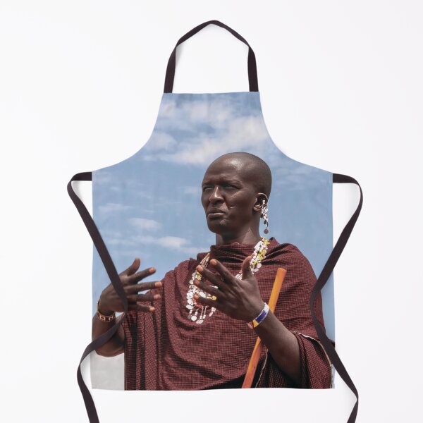 Item preview, Maasai Man In Tanzania designed and sold by Kay Brewer.