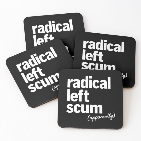 Item preview, Apparently Radical Left Scum Irony designed and sold by FreshVibe Prints.