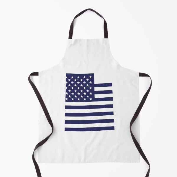 Item preview, Utah USA Flag Silhouette – Stars and Stripes State Outline designed and sold by Paper Drip.