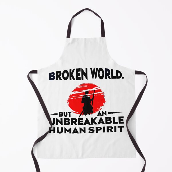 Item preview, Broken world, but an unbreakable human spirit designed and sold by Weird Broken Art.