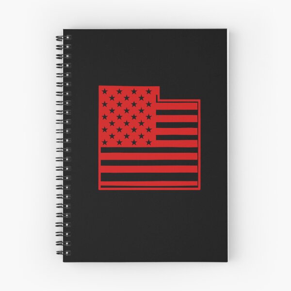 Item preview, Utah USA Flag Silhouette – Stars and Stripes State Outline designed and sold by Paper Drip.