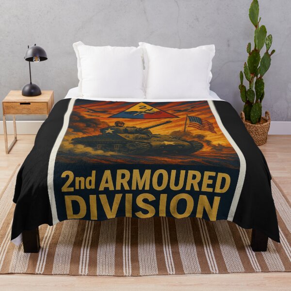 Item preview, 2ndARMOURED DIVISION designed and sold by MilikDesignsPro.