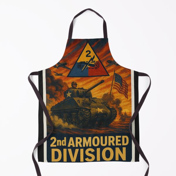 Item preview, 2ndARMOURED DIVISION designed and sold by MilikDesignsPro.