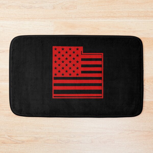 Item preview, Utah USA Flag Silhouette – Stars and Stripes State Outline designed and sold by Paper Drip.