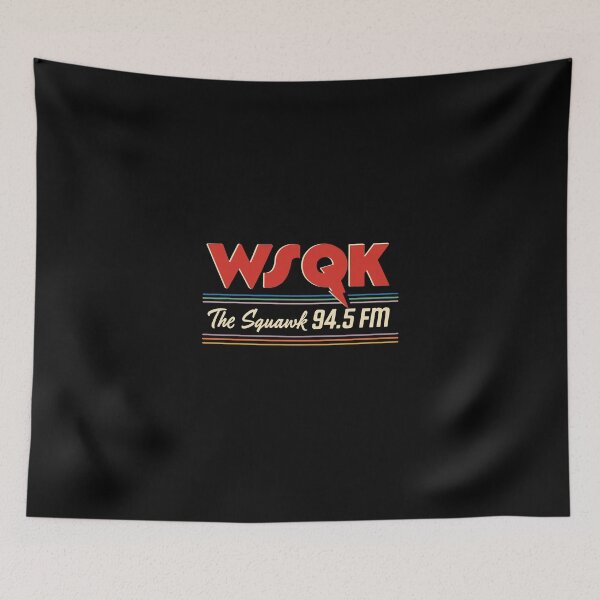Item preview,  Wsqk The Squawk 94.5 Retro Fm  Radio designed and sold by MEMillerMStore.