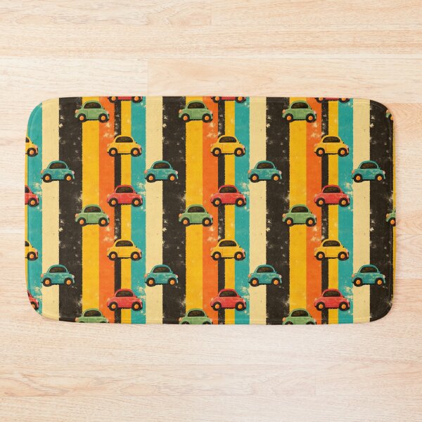 Item preview, Vintage Toy Cars Stripe Pattern designed and sold by bubblegoth.