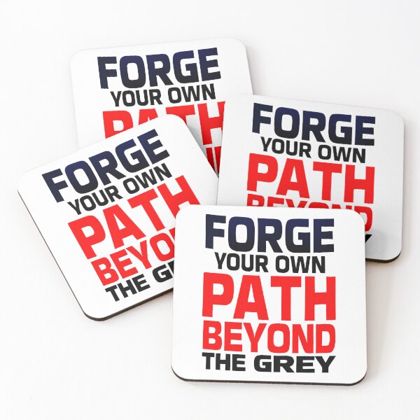 Item preview, Forge your own path beyond the grey. designed and sold by Weird Broken Art.